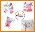 KIT FESTA PEPPA PIG X8 PERSONE